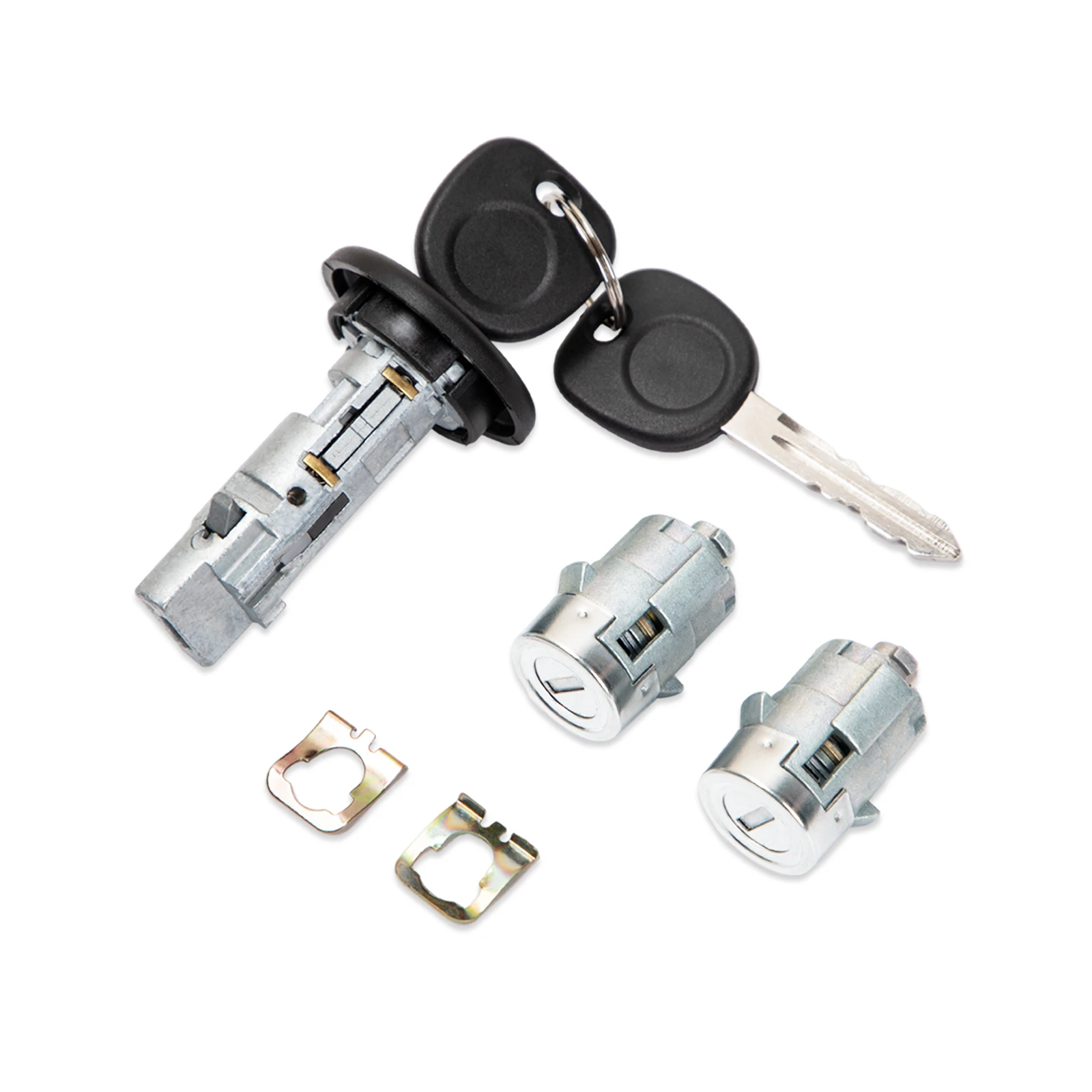 Ignition & Front Door Lock Cylinder Set